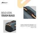 TrainFlex Duffle Bag - 33 Ltr Black Grey