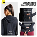 Womens Running Jacket - Black