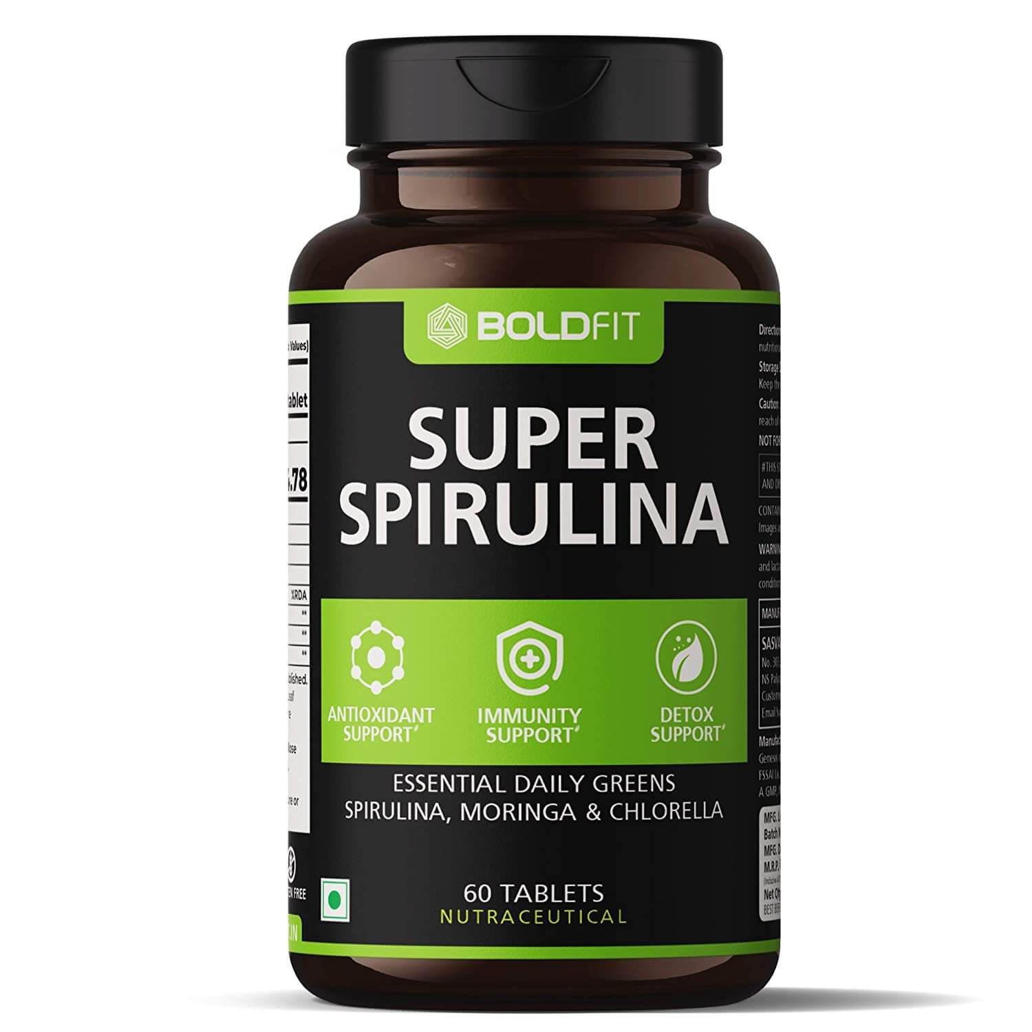 Spirulina 500 Mg Supplement
