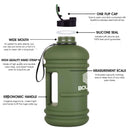 Gallon Water Bottle - Green