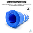 Boldfit Yoga mat for Women and Men with Carry Strap