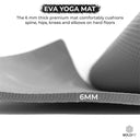 Boldfit Yoga mat for Women and Men with Carry Strap