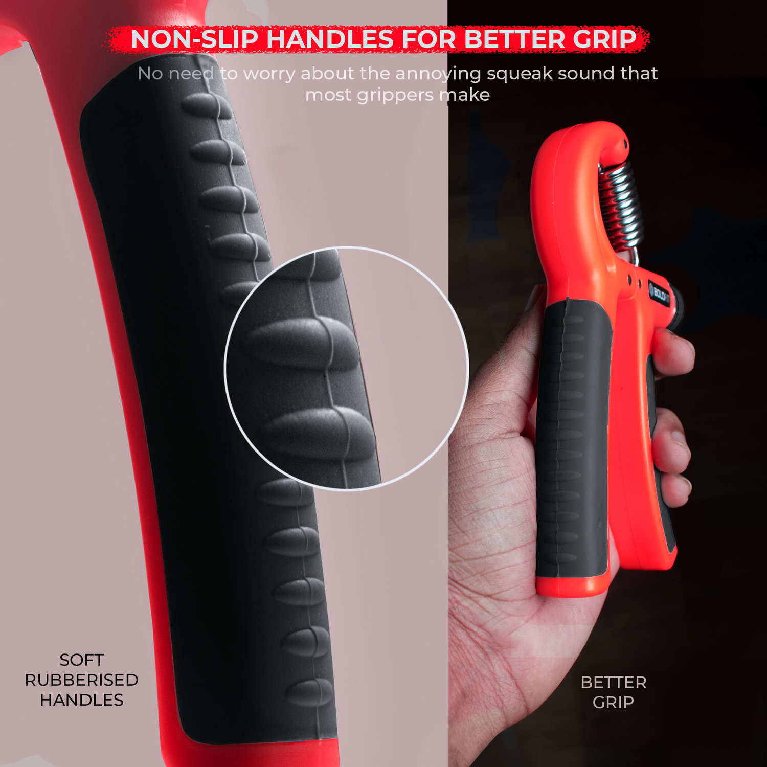 BoldGrip Adjustable Hand Gripper