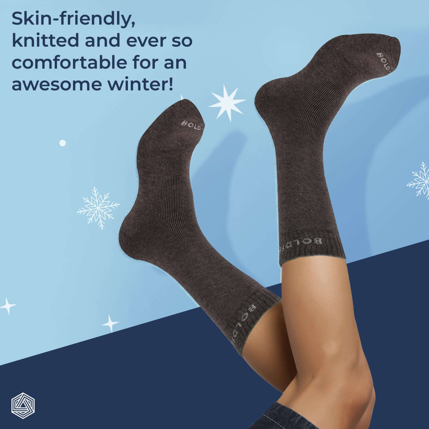 Unisex Woolen Socks - 3Pairs