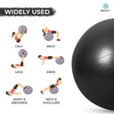 Gym Ball with Pump - 55 cm