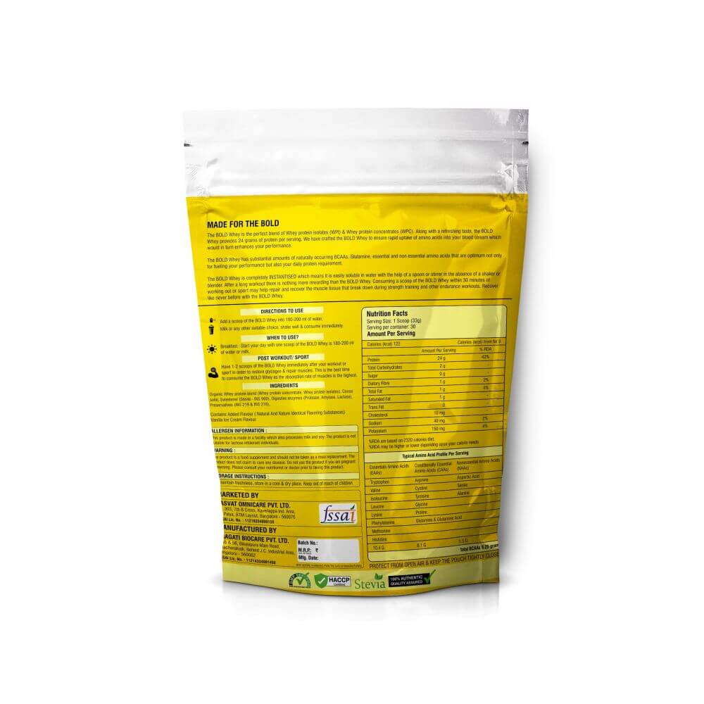 Bold Whey Protein