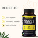 Flaxseed Omega 3 Supplement 1000 Mg