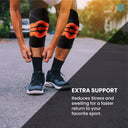 Knee Support Braces - Pair of 1