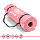 NBR Yoga mat with Carrying Strap