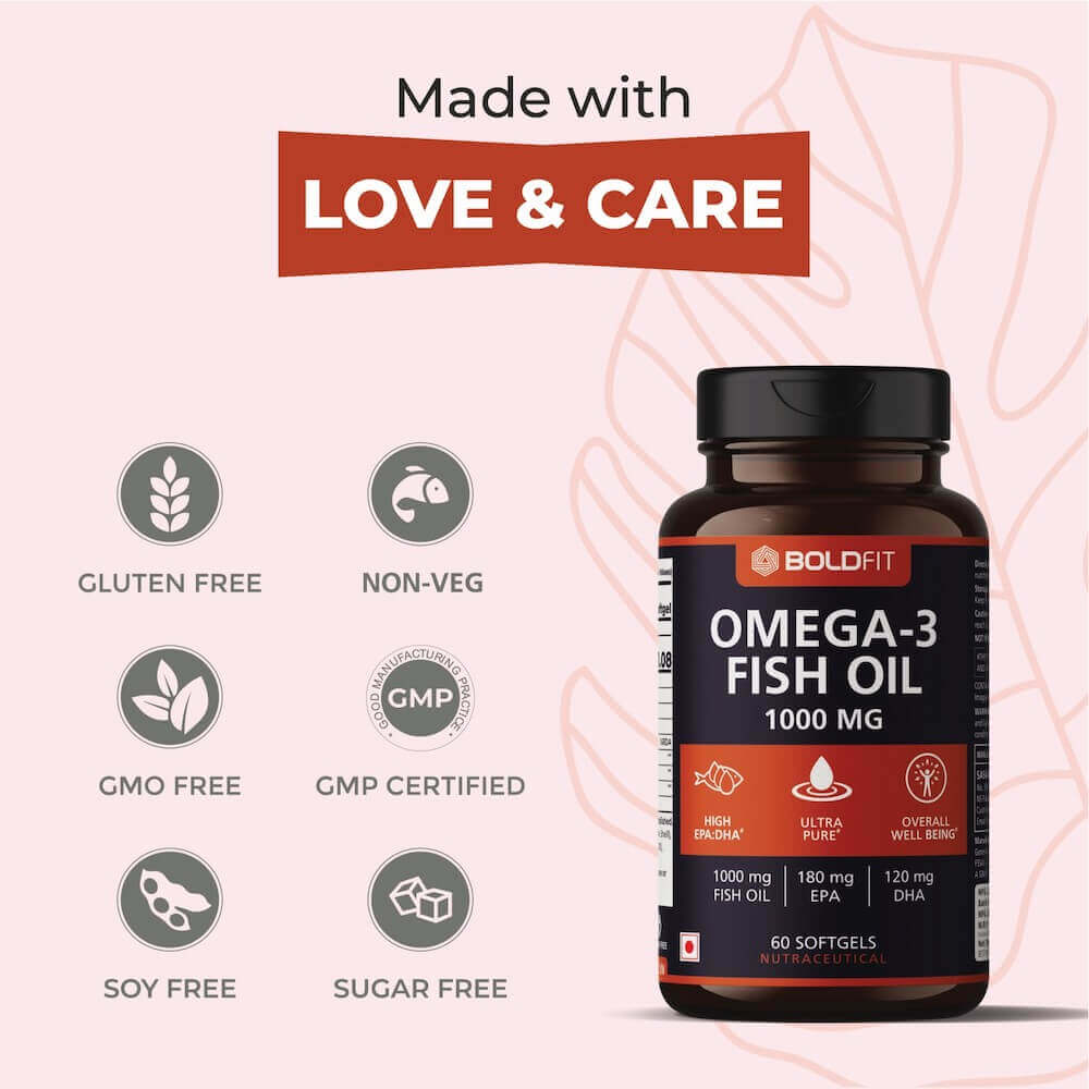 Omega-3 Fish Oil - 1000mg