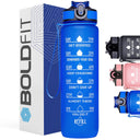 Aqua Motivational Bottle Blue - 1L