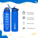Aqua Motivational Bottle Blue - 1L