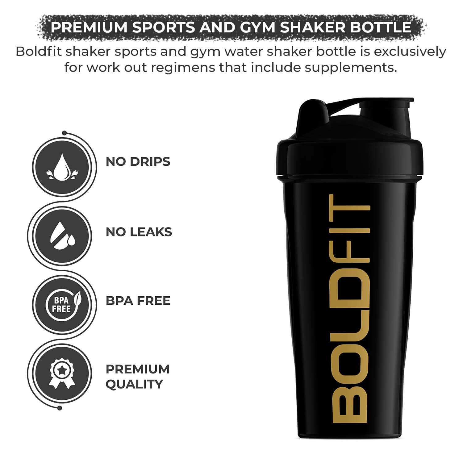 Champion Shaker Bottle - 700ml